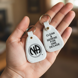 PKT- 10 YEARS - GRANITE Key Tag