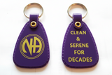 PKT- 20+ YEARS - DECADES - PURPLE Key Tag
