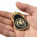 mkt- NA Black & Gold Key Chain