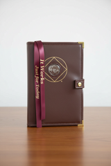 Cover-NA Genuine Leather Double Book Cover- 6th ed