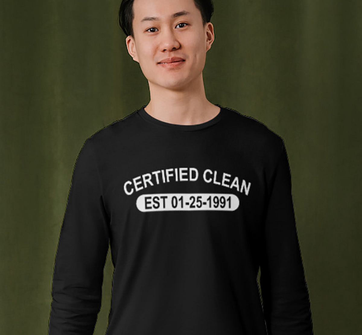 Certified Clean Custom LS Tee