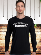 Certified Clean Custom LS Tee