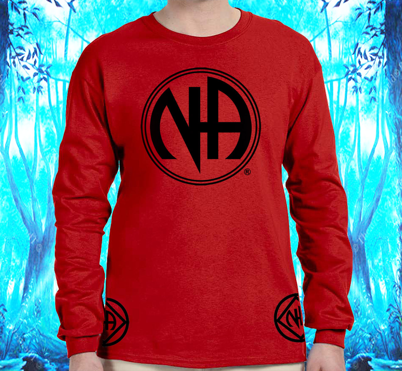 LARGE NA SYMBOL Shirt, NA Shirts, Narcotics Anonymous Shirt – nawears