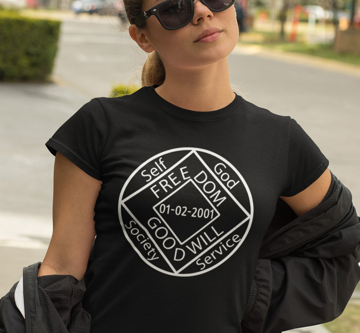 Customized Women's NA Medallion Tee