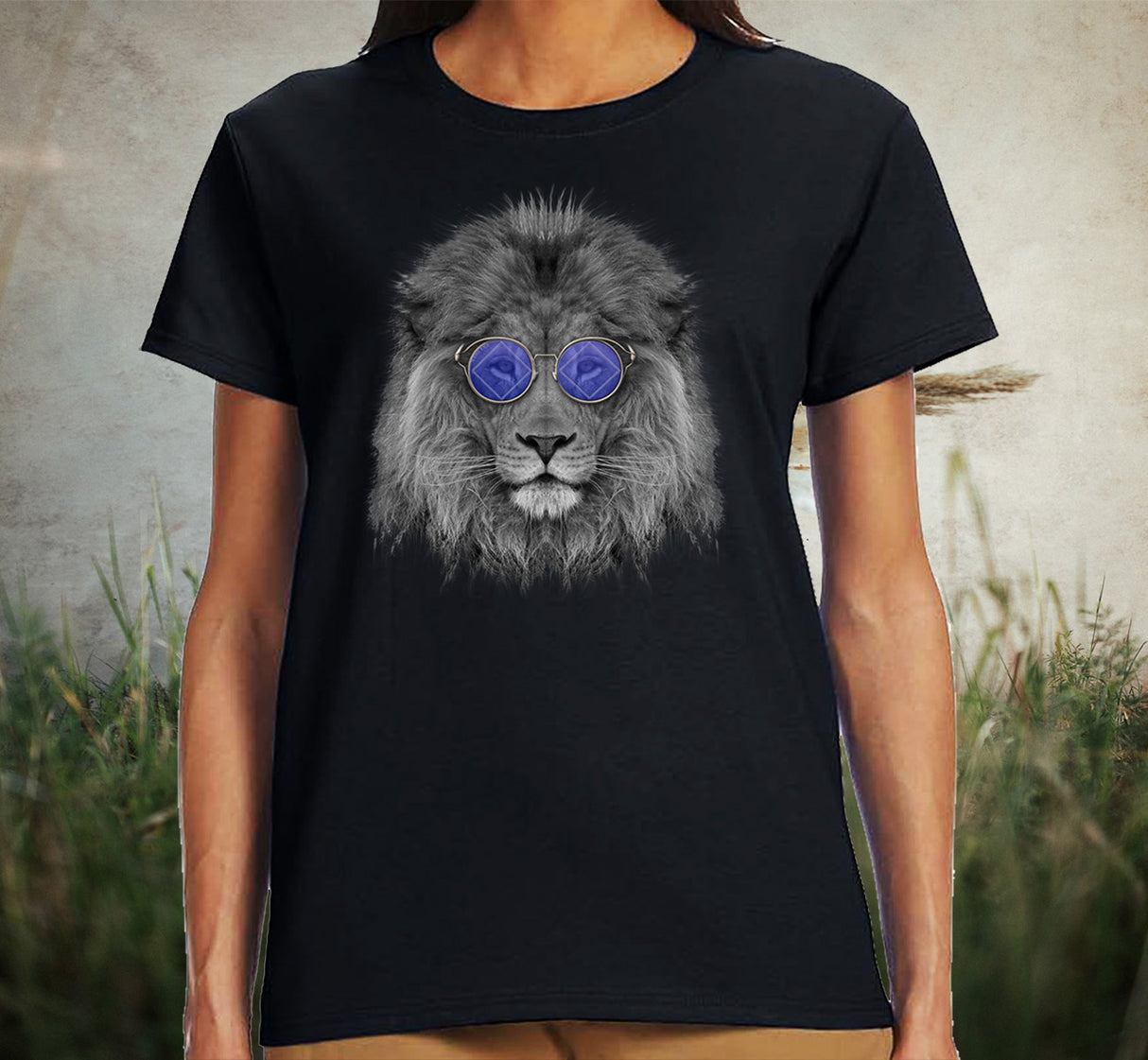 ldTs- Cool NA Lion Women's Tee