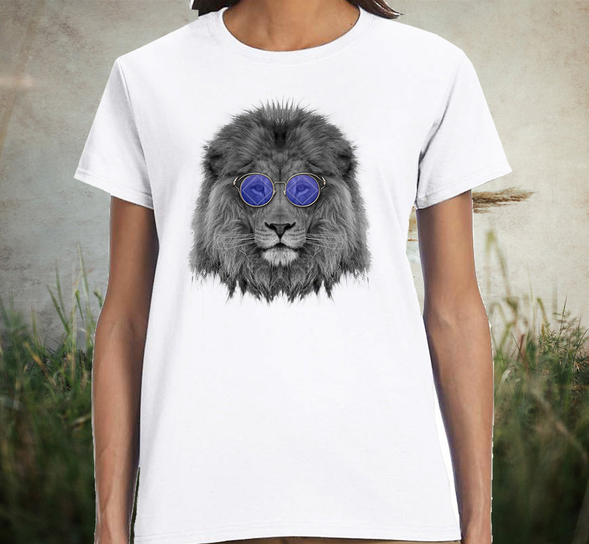 ldTs- Cool NA Lion Women's Tee