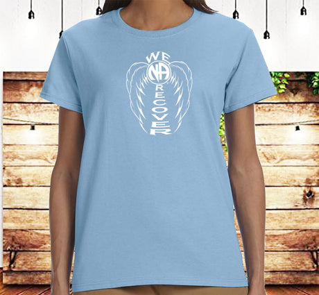 ldTs- We Recover Wings Ladies T's