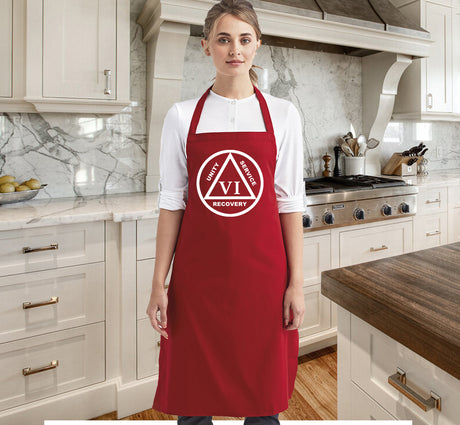 Apron - Large Custom AA Symbol Apron