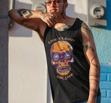 Live Clean Or Die SkullNA dtg Tank Top