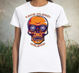 Live Clean Or Die Skull Women's DTG Tee