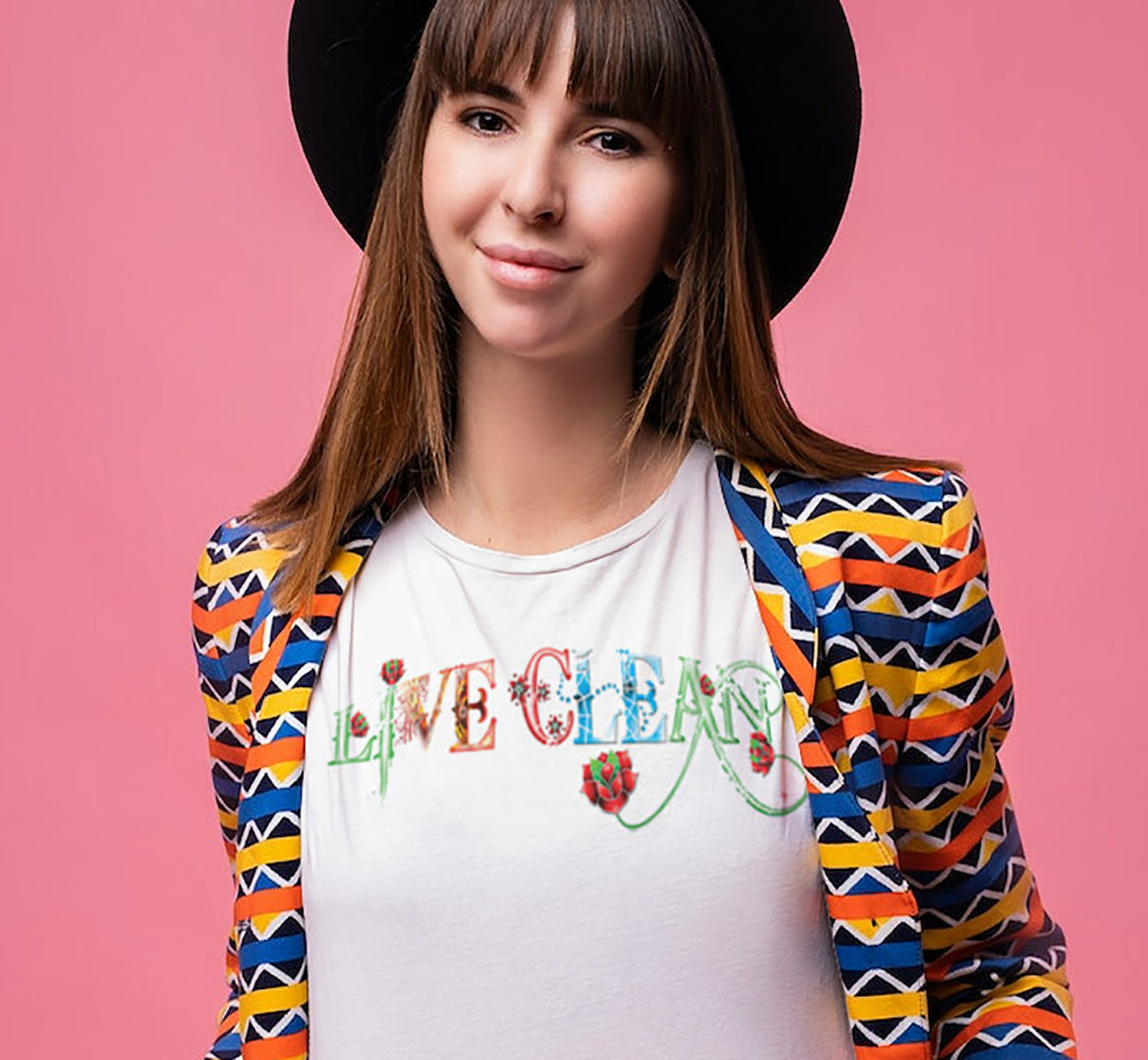 ldTs- Live Clean Sugary Women's Tee