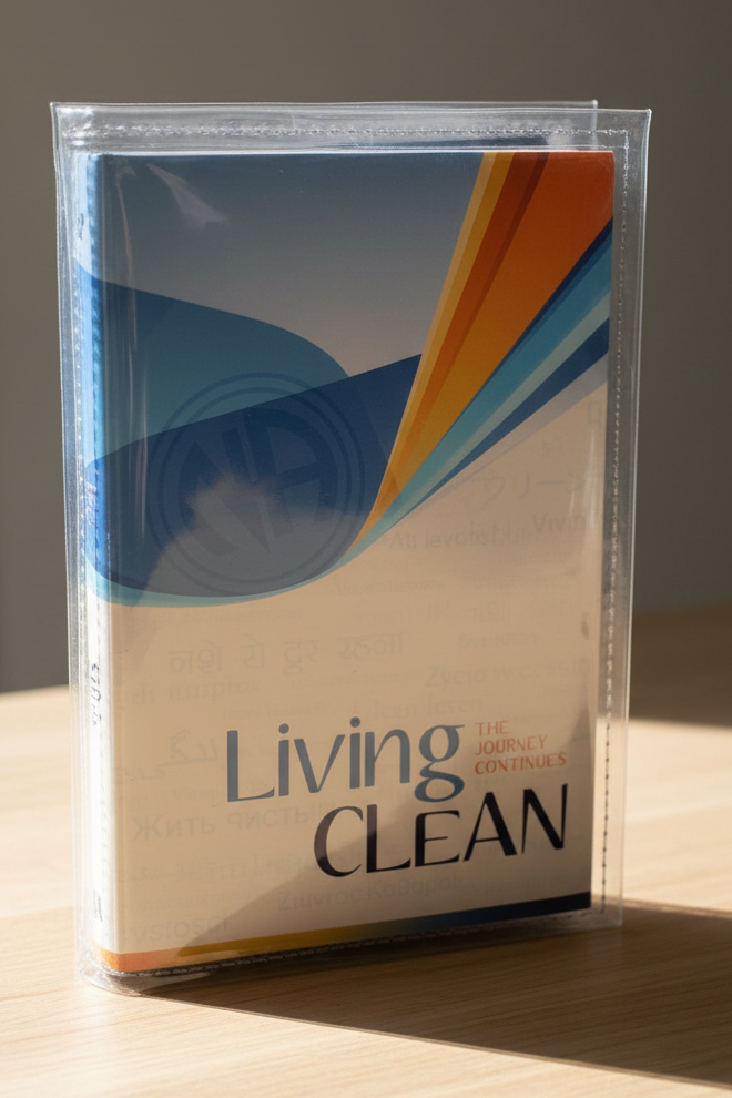 Cover - Living Clean - Book Cover