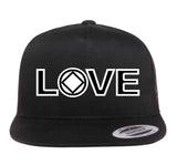 Ball Cap - LOVE w/ NA Symbol - Black