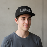 Ball Cap - LOVE w/ NA Symbol - Black