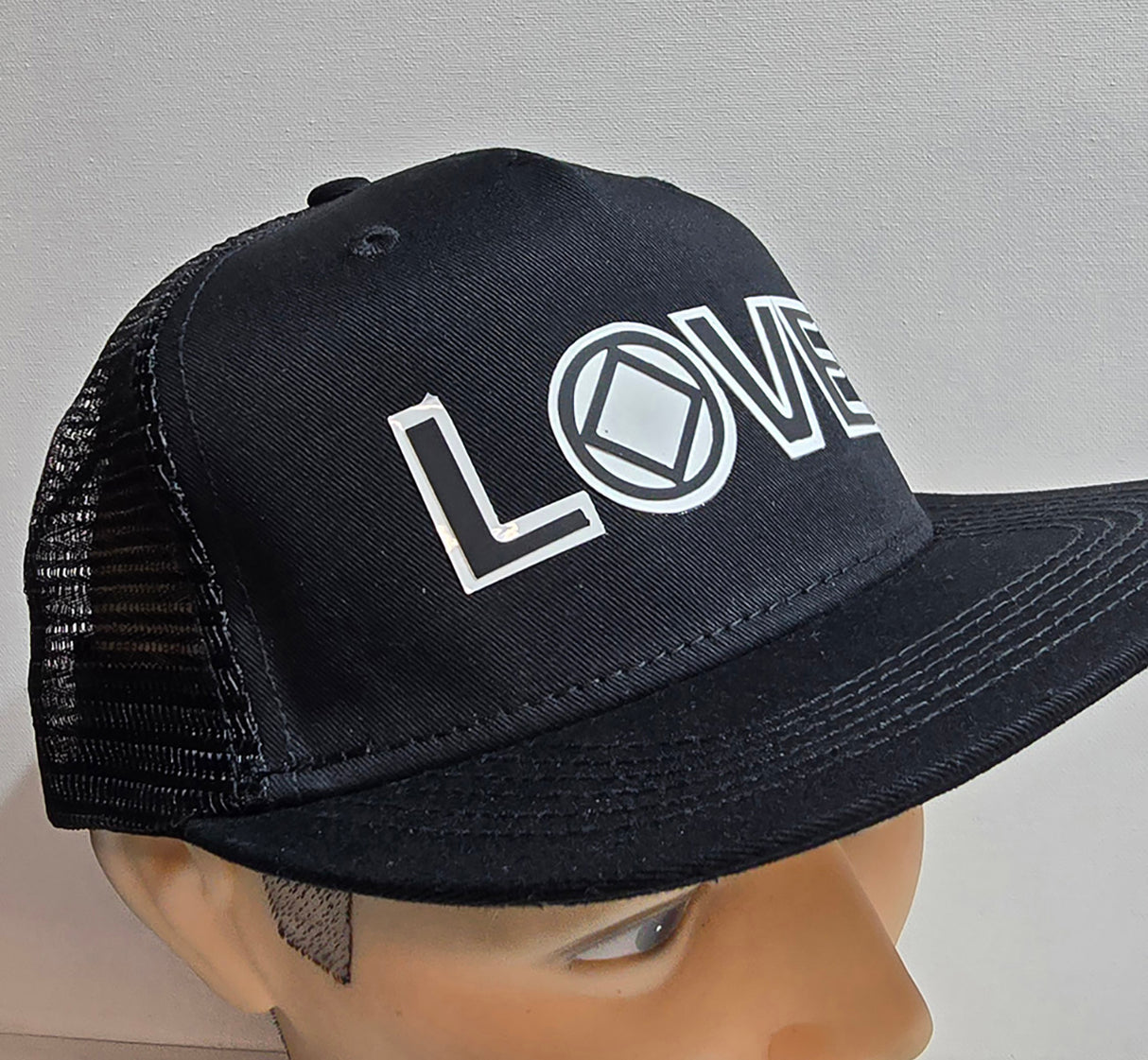Ball Cap - LOVE w/ NA Symbol - Black