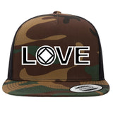 Ball Cap - LOVE w/ NA Symbol - Camo