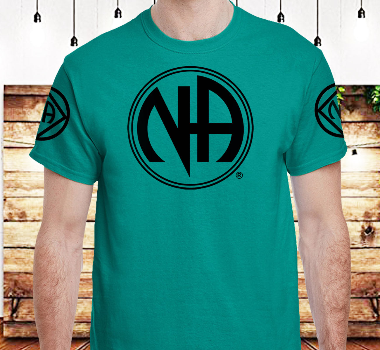 LARGE NA SYMBOL Shirt, NA Shirts, Narcotics Anonymous Shirt – nawears