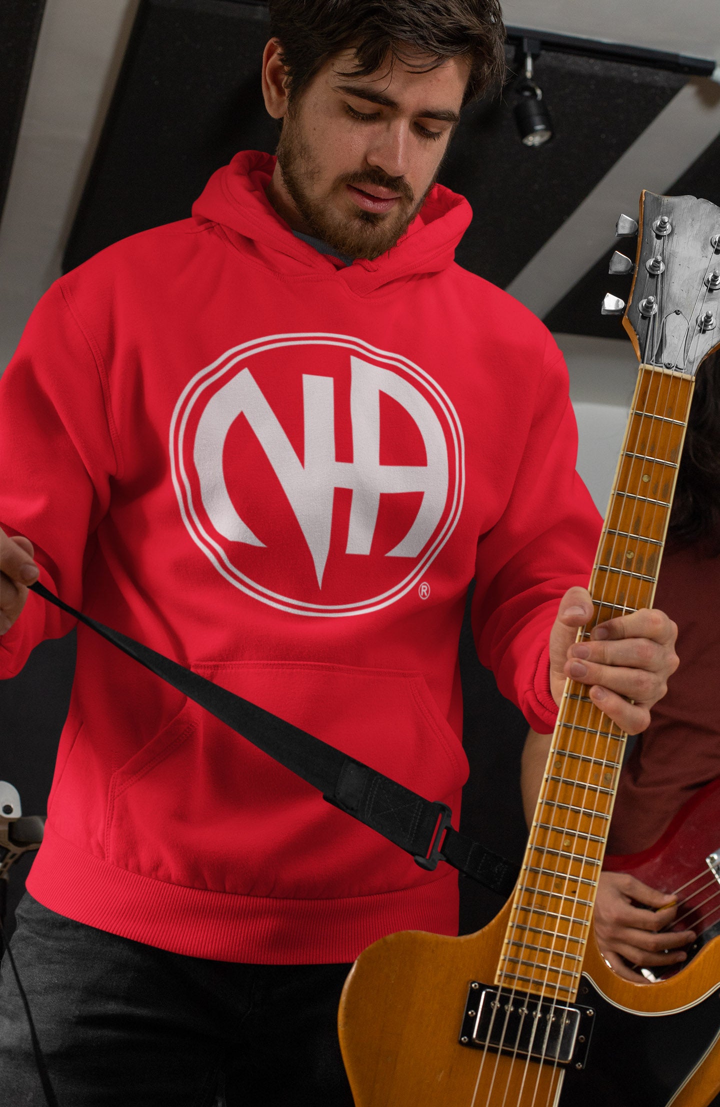 NAWEARS, Narcotics Anonymous Hoodie, Large NA Symbol Hoodie – nawears
