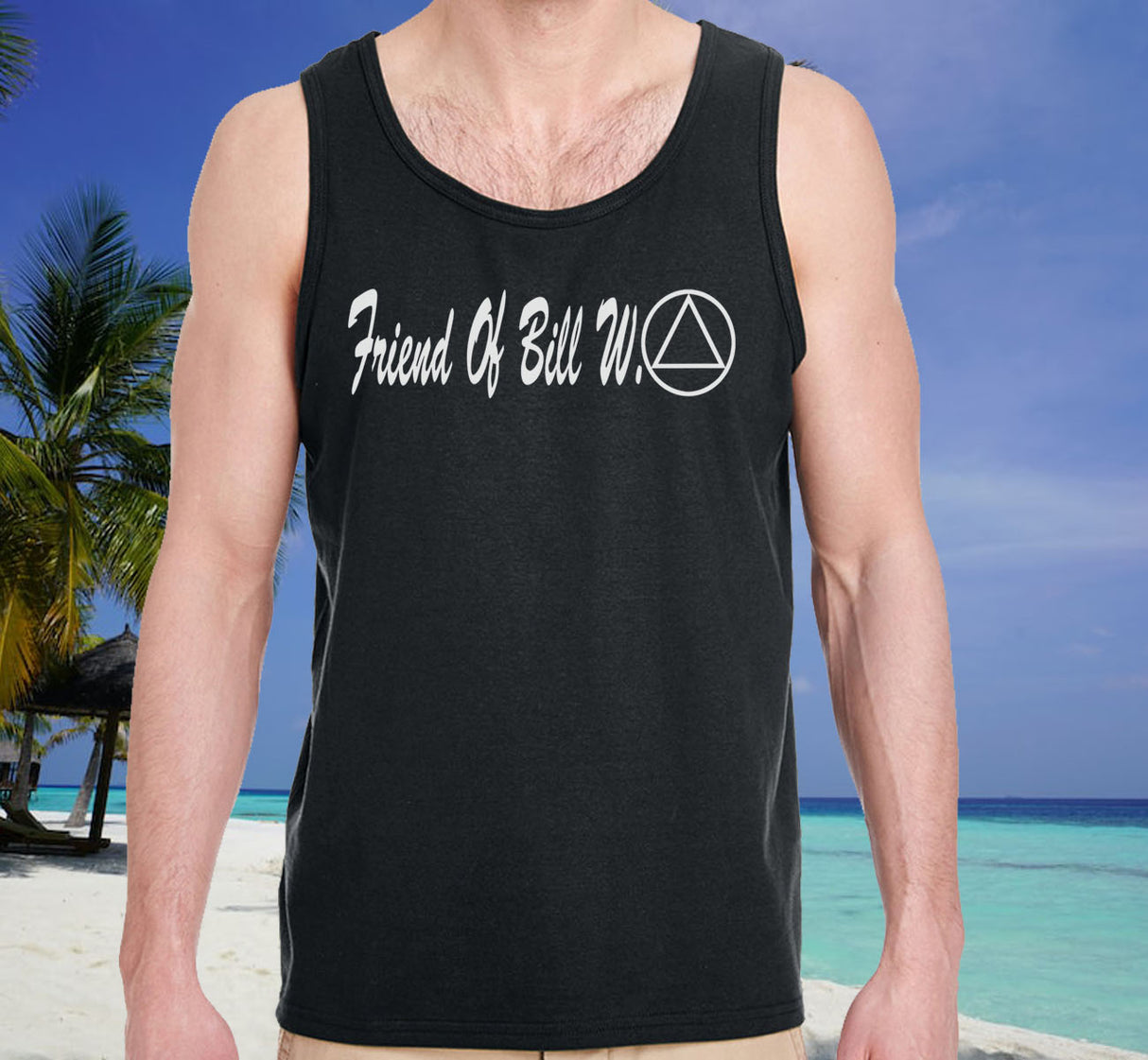 aatt- AA Friends Of Bill W Tank Tops