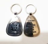 mkt- Metal Decades Clean Key Tag