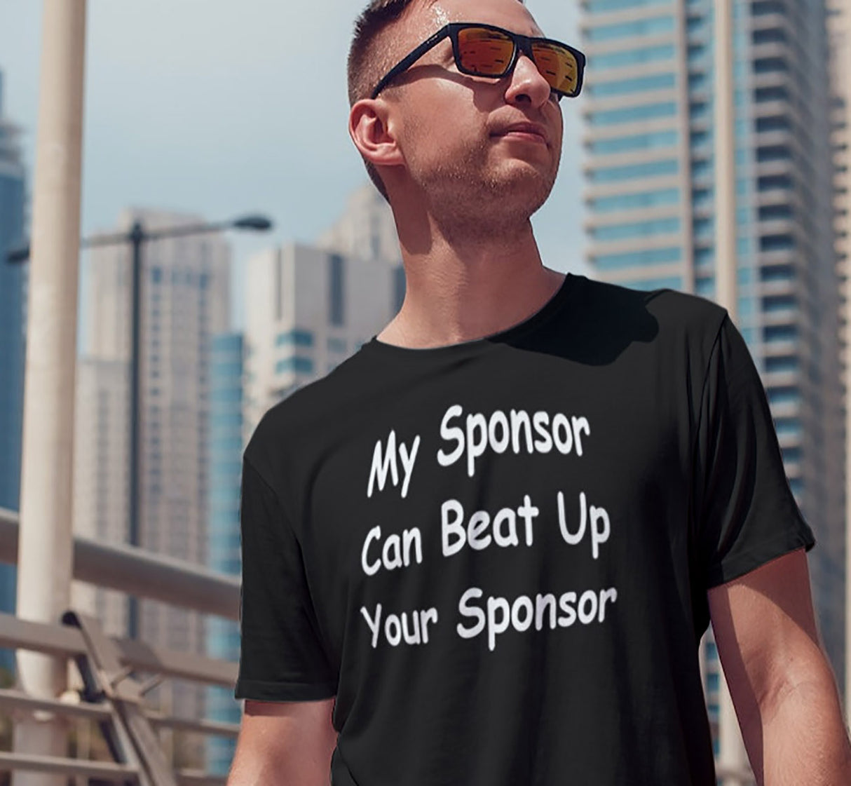 My Sponsor Can  Beat SS/LS Tee