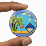 NA Recovery Medallion - Beach Life