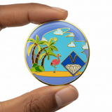 NA Recovery Medallion - Beach Life