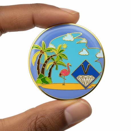 NA Recovery Medallion - Beach Life