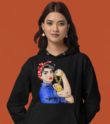 Custom NA Rosie The Riveter dtg Hoodie