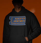 Custom NA Membership Ticket dtg Hoodie