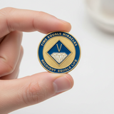 NA Recovery Medallion  Blue & Gold