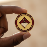 NA Recovery Medallion  Burgundy & Gold