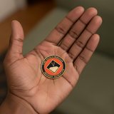 NA Recovery Medallion  Orange & Black