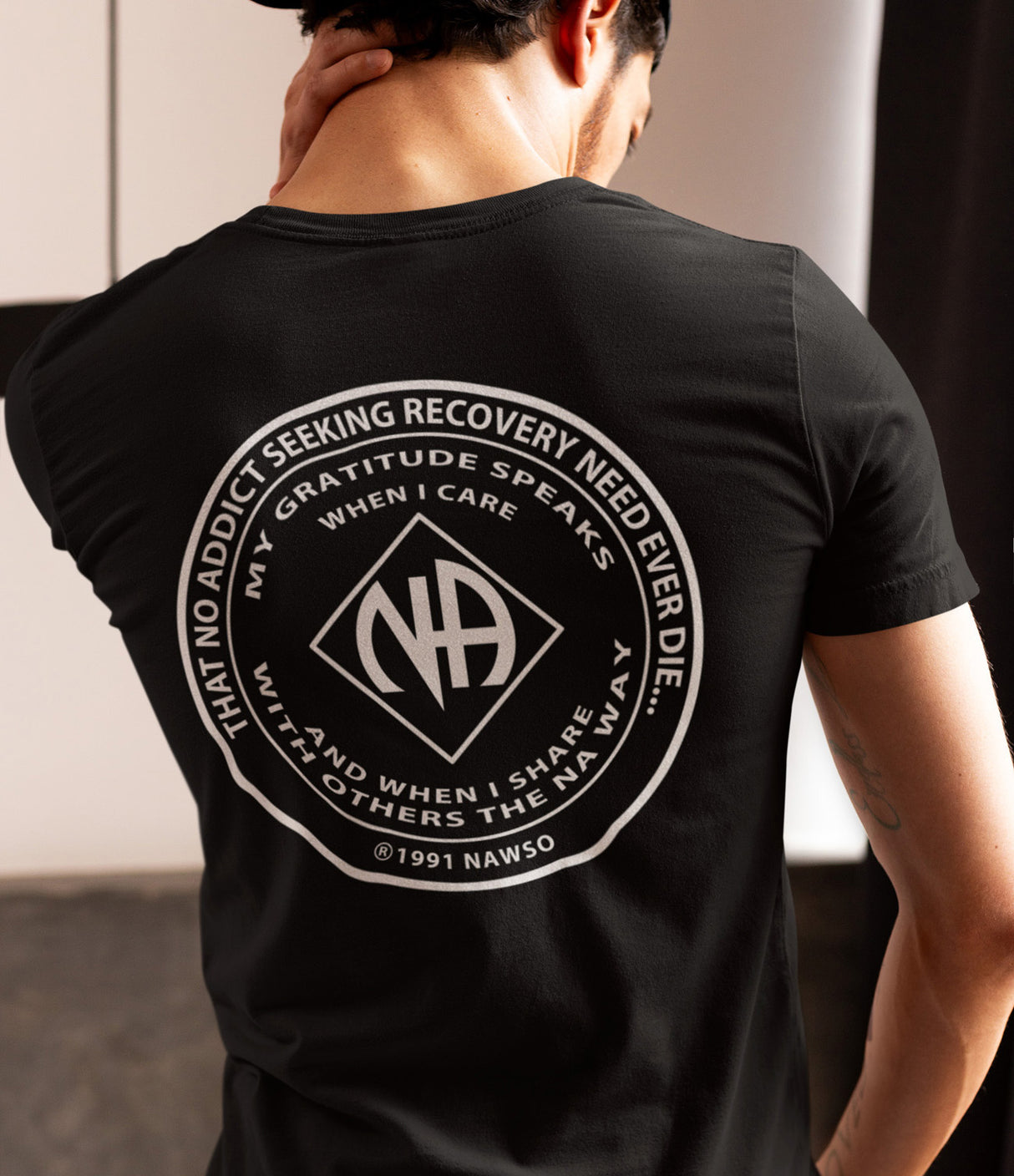 Customized Two Sided NA Medallion dtg Tee