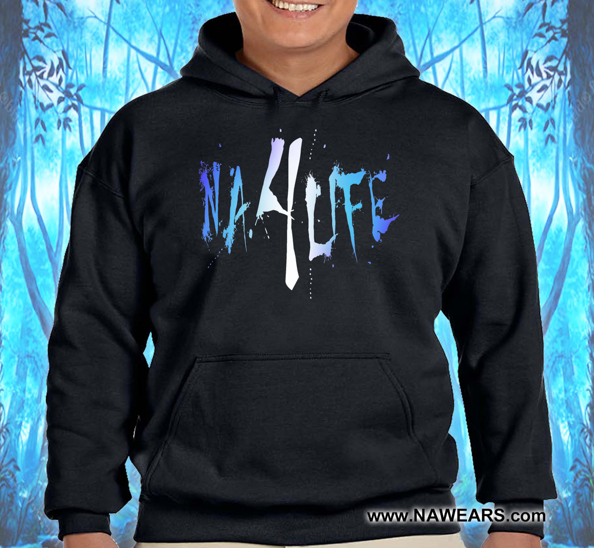 Hoodie - NA 4 Life Black Hoodie