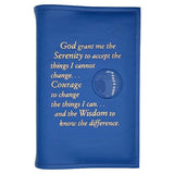 Cover-NA  6th Ed Single Basic Text Cover Serenity Prayer & Medallion Holder