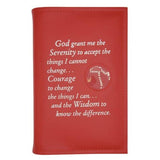 Cover-NA  6th Ed Single Basic Text Cover Serenity Prayer & Medallion Holder