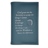 Cover-NA  6th Ed Single Basic Text Cover Serenity Prayer & Medallion Holder