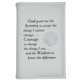 Cover-NA  6th Ed Single Basic Text Cover Serenity Prayer & Medallion Holder