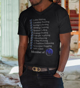 Member Of NA dtg V-Neck Tee