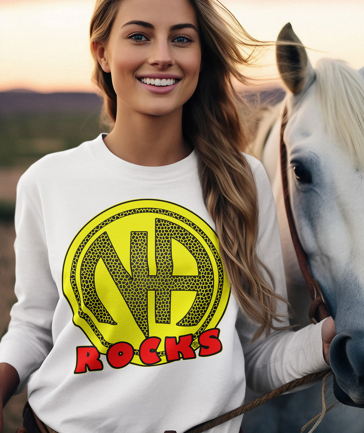 NA Rocks Long Sleeve dtg Tee