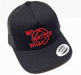 Trucker Cap - No Matter What Blk/Red