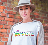 ldTs- NAmaste NA Rainbow Women's Tee
