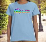 ldTs- NAmaste NA Rainbow Women's Tee