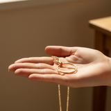 mhkt- Necklace Medallion Holder