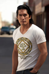 No Matter What Club Gold dtg V-Neck Tee