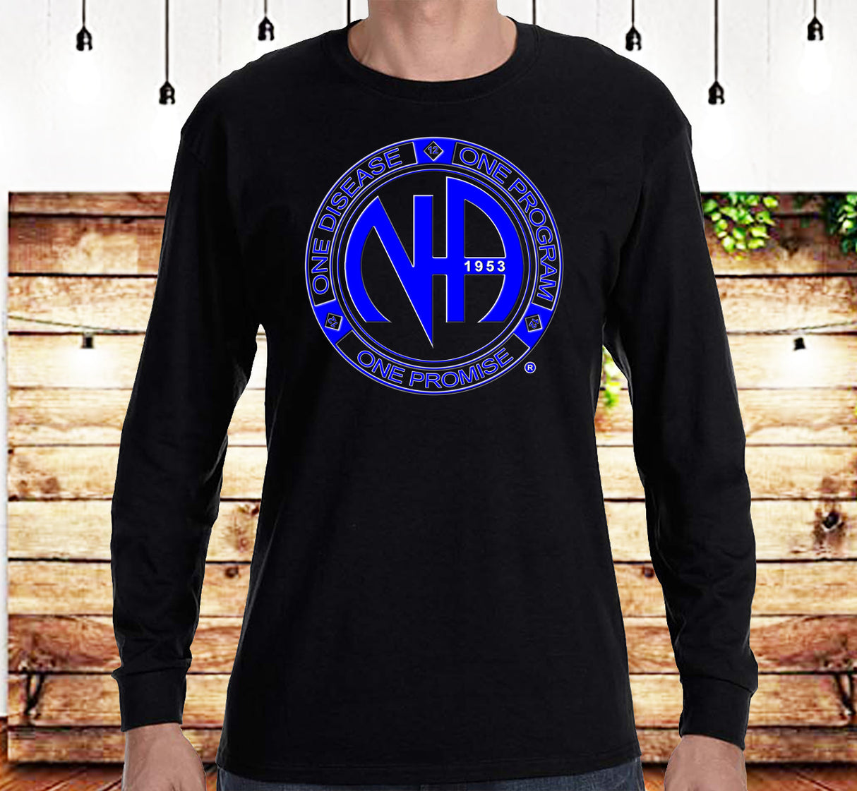 One Disease, One Program Blue SS/LS Tee