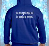 Our Message Is Pullover Hoodie