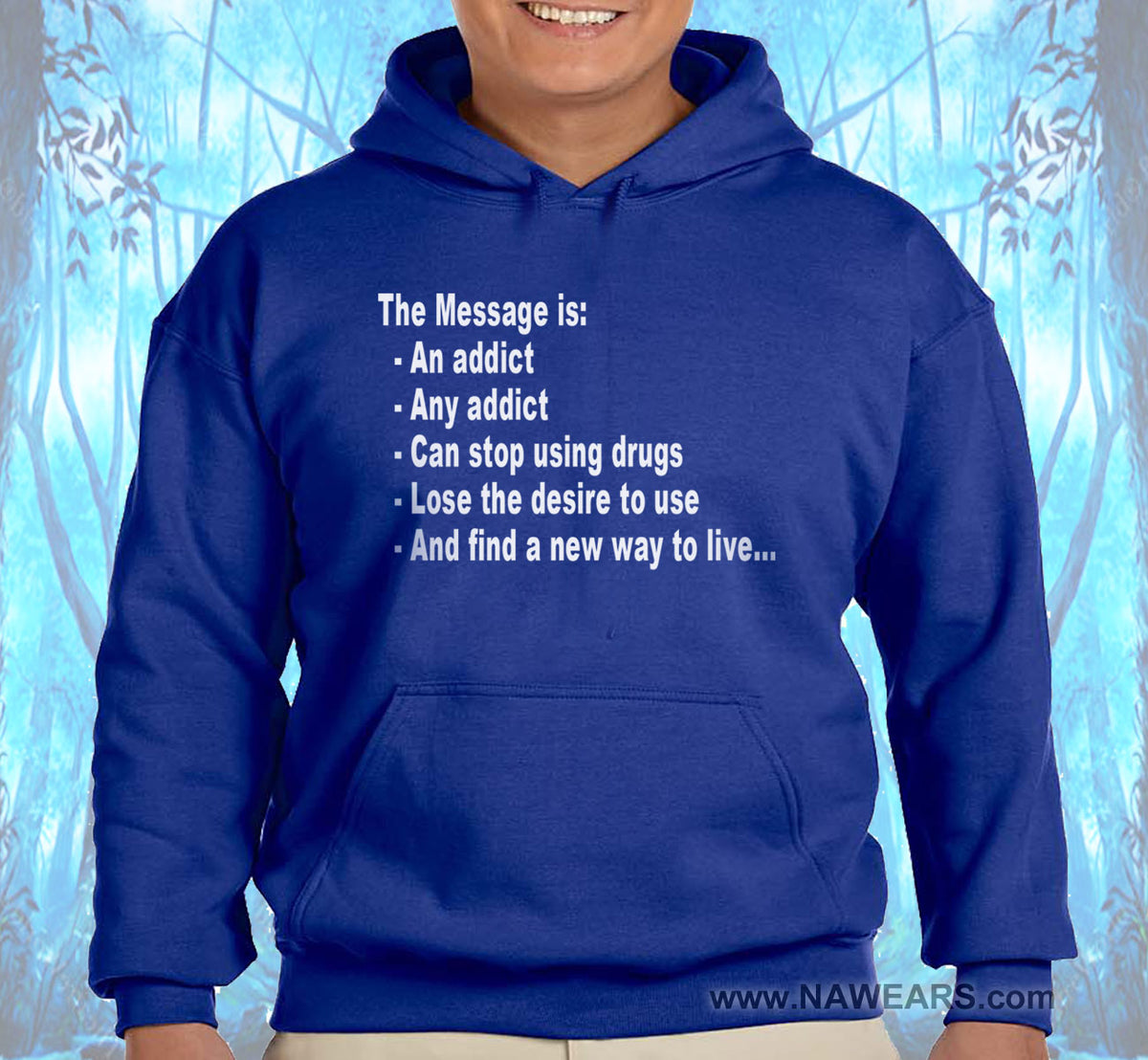 Our Message Is Pullover Hoodie