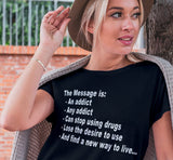 ldTs- Our Message Is Ladies T's